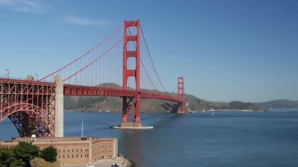Most Golden Gate San Franciscu — Stock video