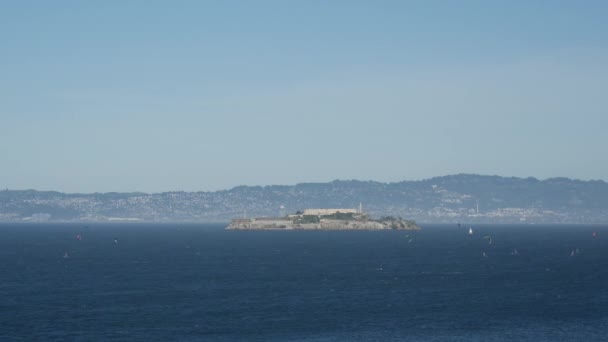 Insel Alcatraz San Francisco — Stockvideo