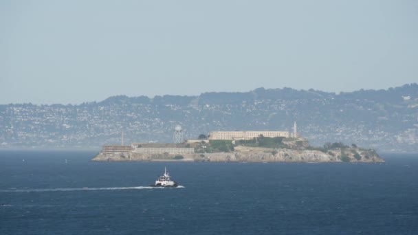Alcatraz Sziget San Franciscóban — Stock videók