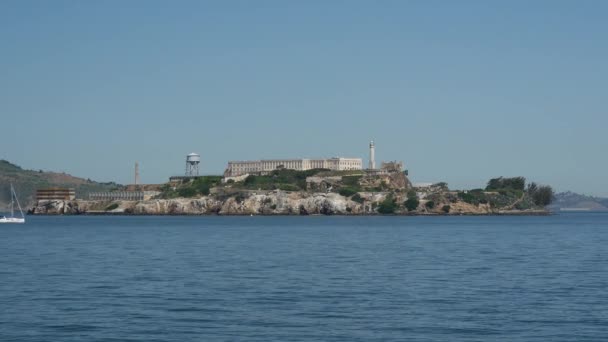 旧金山的Alcatraz岛 — 图库视频影像