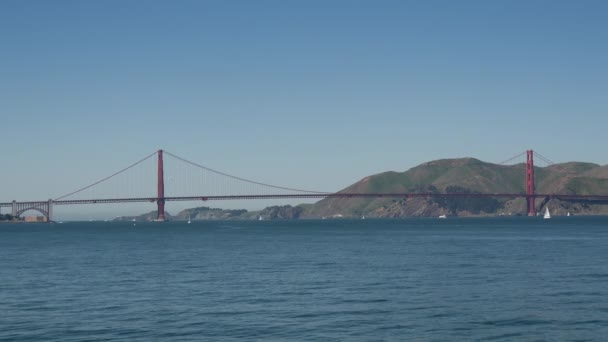 Golden Gate Híd Itt San Francisco — Stock videók