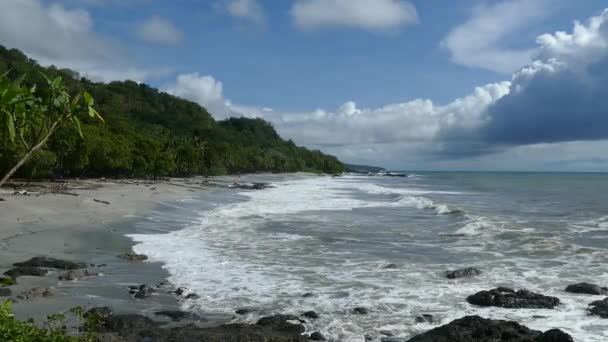 Playa Montezuma Costa Rica — Vídeos de Stock