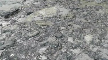 Montezuma Kosta Rika sahilindeki su akıntısı