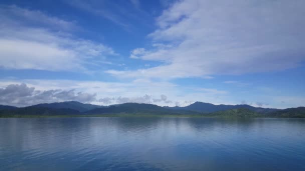 Bahía Paquera Desde Ferry Puntarenas Paquera Costa Rica — Vídeo de stock