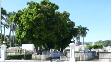 Nikaragua Granada 'daki en eski mezarlık.