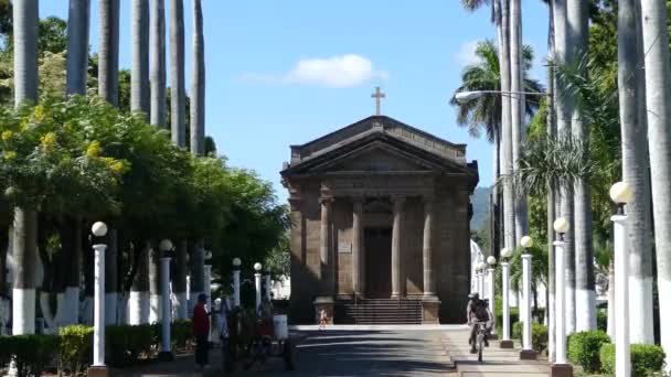 Nicaraguas Ältester Friedhof Granada — Stockvideo