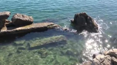 Hırvatistan 'ın etrafındaki Rocky sahili