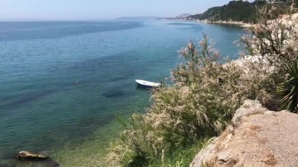 Ankunft Supetar Auf Der Insel Bra Kroatien — Stockvideo