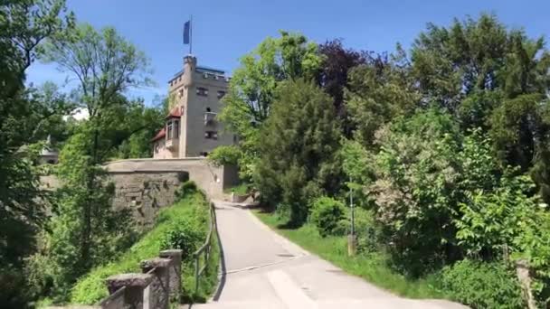 Wandelen Naar Freyschlssl Roter Turm Salzburg Oostenrijk — Stockvideo