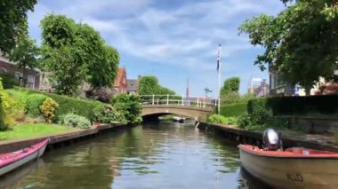 IJlst 'teki Kanal, Friesland Hollanda