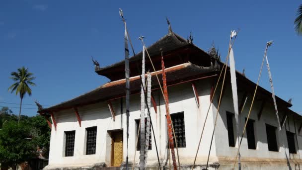 Wat Aham Luang Prabang Luang Prabang Laos — Stock video