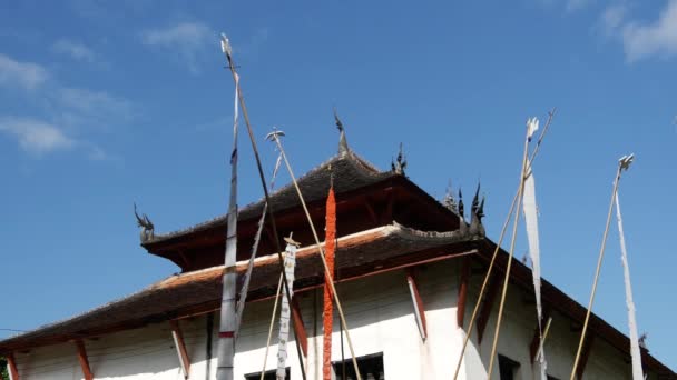 Wat Aham Luang Prabang Luang Prabang Laos — Stockvideo