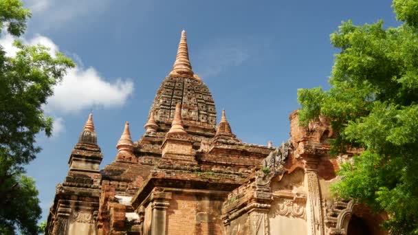 Pagoda Bagan Myanmar Birma — Wideo stockowe