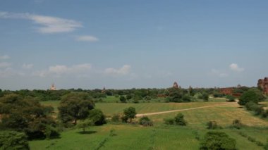 Pan, Bagan, Myanmar, Burma 'daki Dhammayan Gyi Tapınağından.