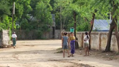 Bagan, Myanmar, Burma 'nın yerlileri
