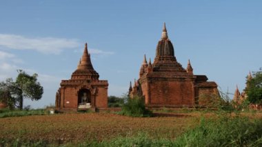 Bagan 'da Pagodas, Myanmar, Burma