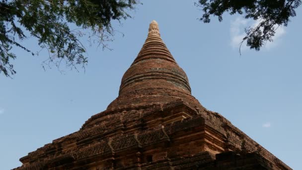 Pagoda Bagan Myanmar Birmania — Vídeos de Stock