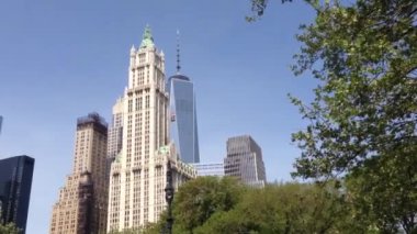 Manhattan 'daki Özgürlük Kulesi, New York, ABD