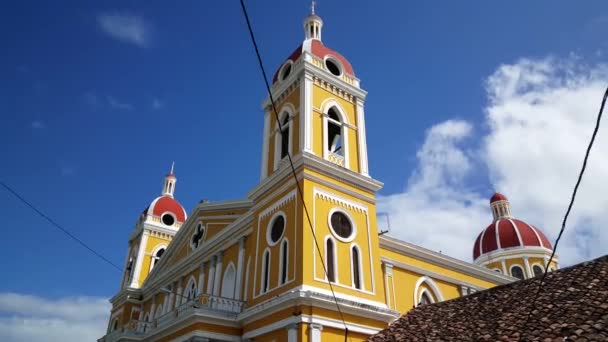 Merida Yucatan Meksika Daki Merida Katedrali — Stok video