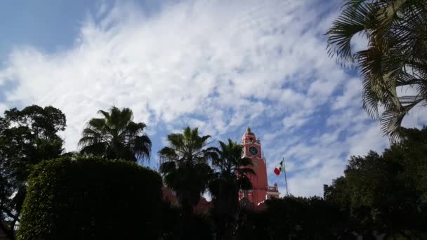 Merida City Hall Yucatan Mexico — Stock Video