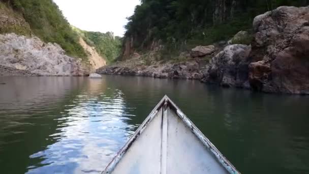 Fluss Can Somote Nicaragua — Stockvideo