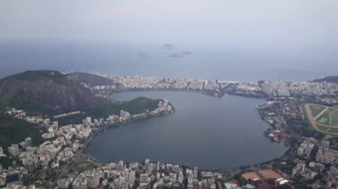 Rio de Janeiro Brezilya 'daki Corcovado Dağı' ndan Pan