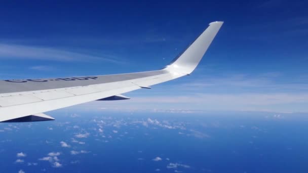 Líneas Aéreas Lan Que Vuelan Desde Isla Pascua Rapa Nui — Vídeos de Stock