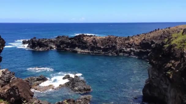 Wyspa Wielkanocna Ana Kai Tangata Rapa Nui — Wideo stockowe