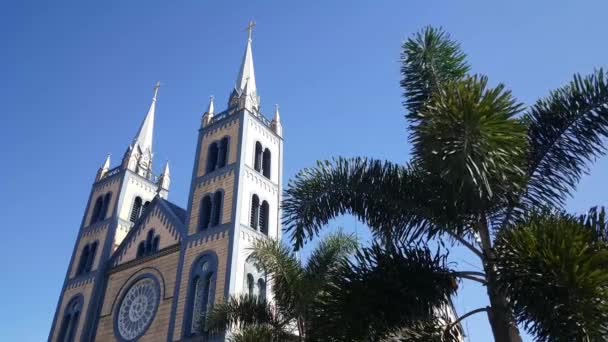 Catedral São Pedro Paulo Paramaribo Suriname — Vídeo de Stock