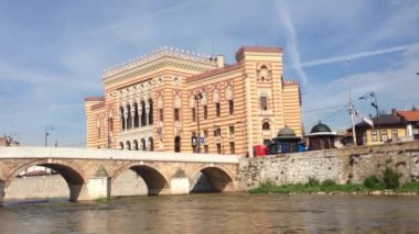 Bosna-Hersek Ulusal ve Üniversite Kütüphanesi Saraybosna 'da