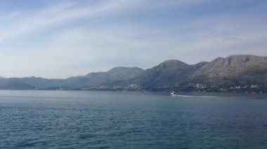 Hırvatistan 'da Cavtat çevresindeki manzara