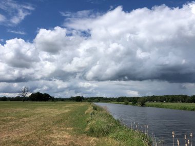 Hollanda, Overijssel 'deki Vecht Nehri.