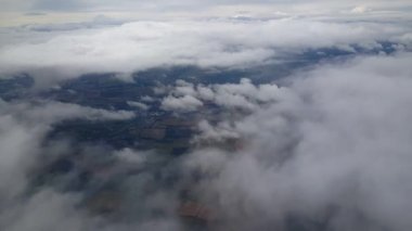 Edinburgh İskoçya üzerinde uçmak