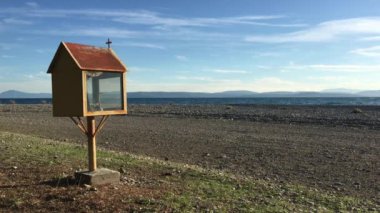 Rovies Yunanistan plajında Kandylakia