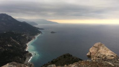 Yunanistan 'da Paralia Metochiou' ya bakıyorum
