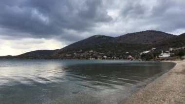 Agios Dimitrios Yunanistan 'daki plaj