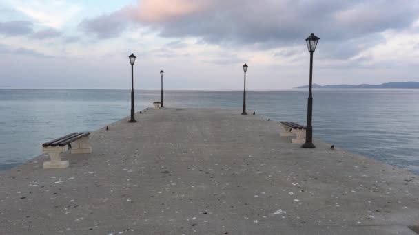 Masse Avec Lanternes Nea Roda Grèce — Video