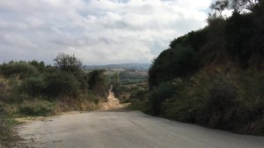 Yunanistan 'da Xiropotamo çevresindeki yol