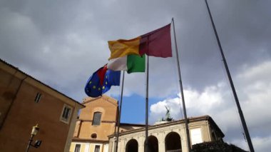 Avrupa, İtalya ve Roma bayrağı
