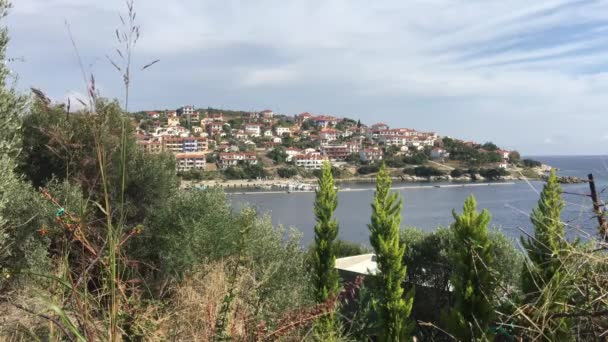 Село Пиргадикія Греції — стокове відео