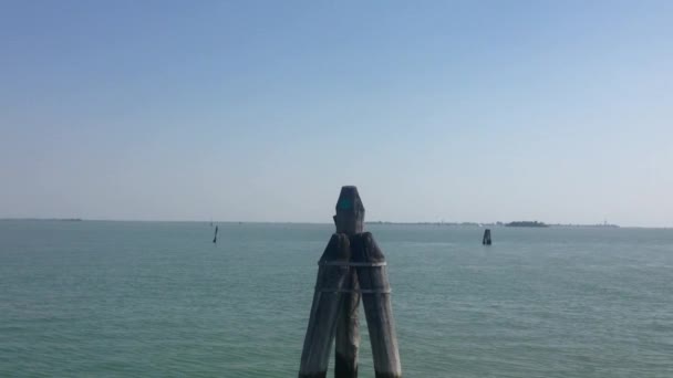 Talya Murano Venedik Sürat Teknesi — Stok video