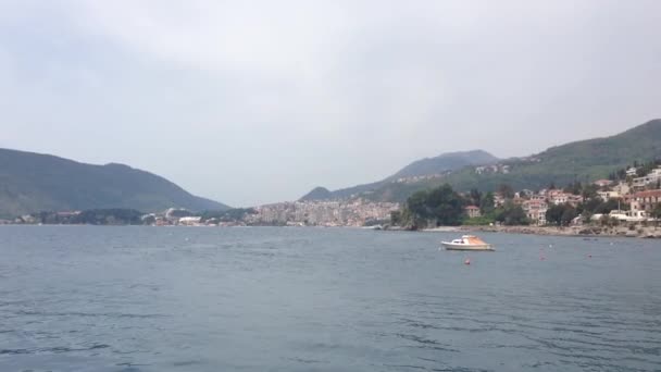 Herceg Novi Montenegro — Stockvideo