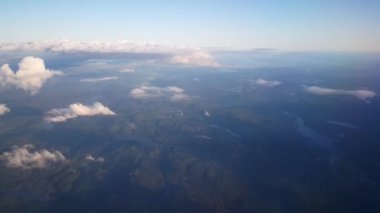 Norveç İskandinavya üzerinde uçuyor