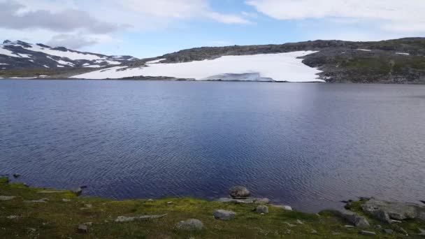 Lago Parque Nacional Jotunheimen Noruega — Vídeos de Stock