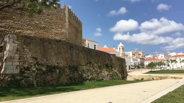 Castelo Dos Governadores Lagos Algarve Portugal — Stockvideo