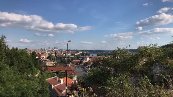 Tijdsverloop Uit Praag Tsjechië — Stockvideo