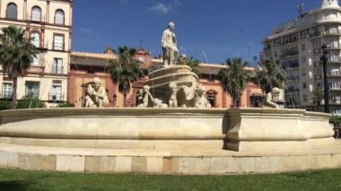 Puerta de Jerez Çeşmesi Sevilla İspanya