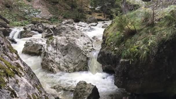 比卡兹峡谷是位于罗马尼亚奇莱比卡祖鲁伊 哈马国家公园的峡谷 — 图库视频影像
