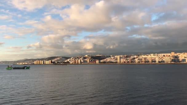 Las Palmas Panorama Gran Canaria — Stock video