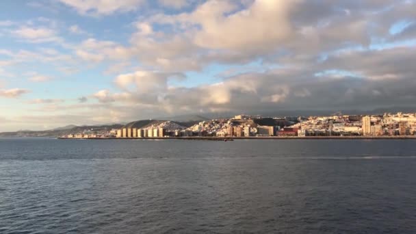 Las Palmas Panorama Gran Canaria — Stock video